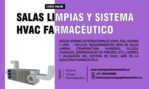 SALAS LIMPIAS Y SISTEMA HVAC FARMACÉUTICO