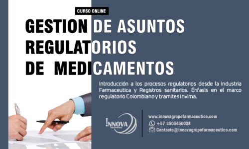 GESTIÓN DE ASUNTOS REGULATORIOS DE MEDICAMENTOS